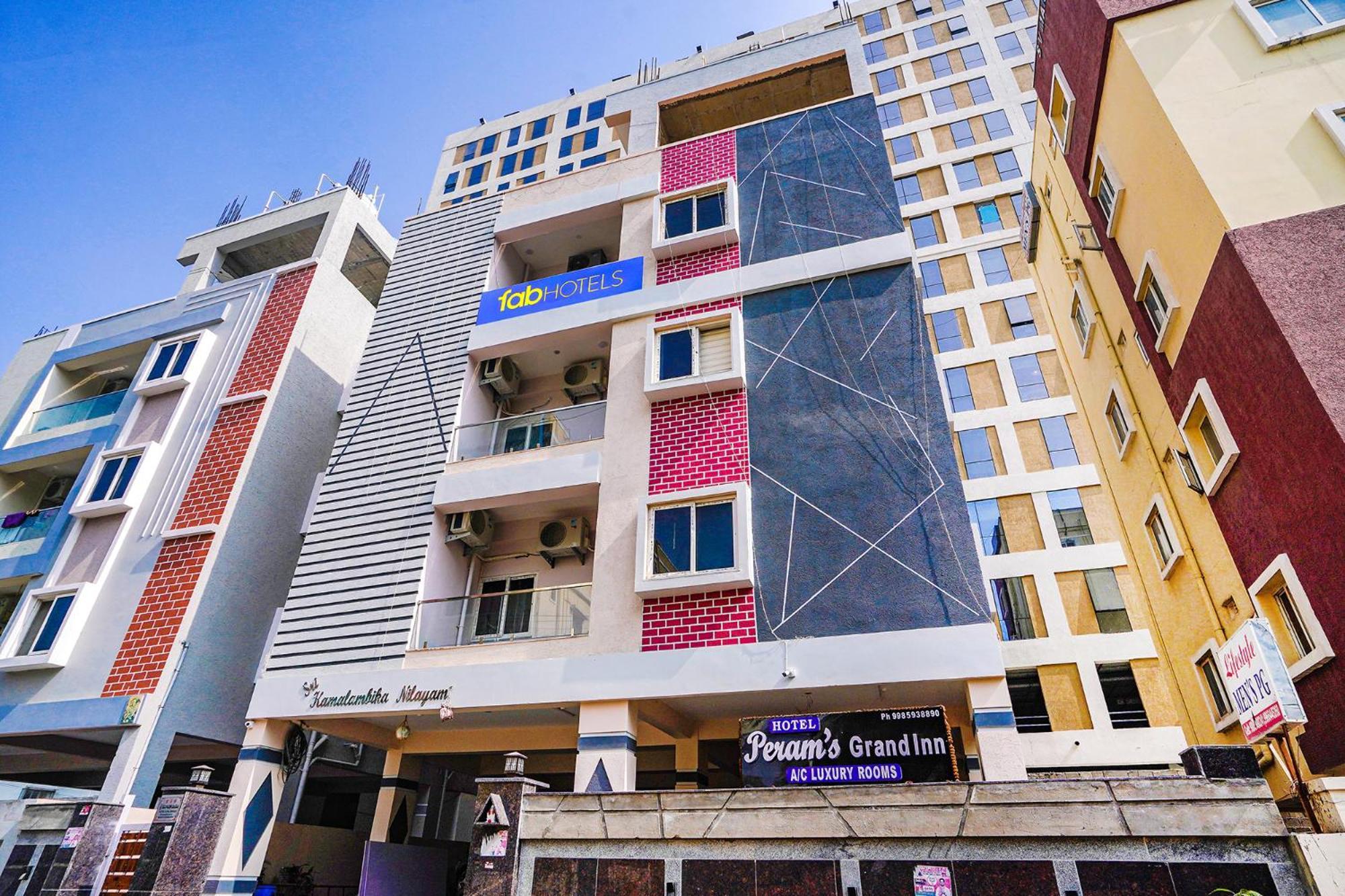 Fabhotel Perams Grand Inn - Hitech City Гайдарабад Екстер'єр фото